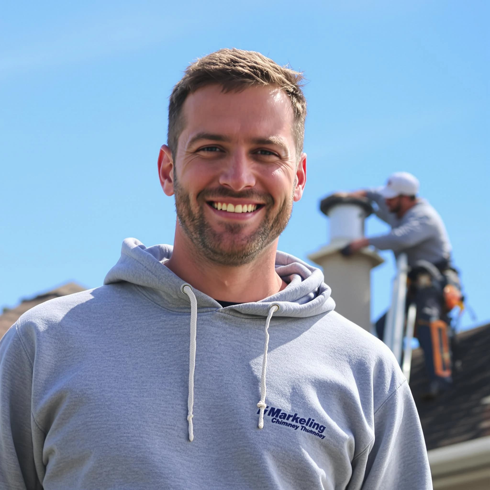 The Morrow Chimney Sweep team.