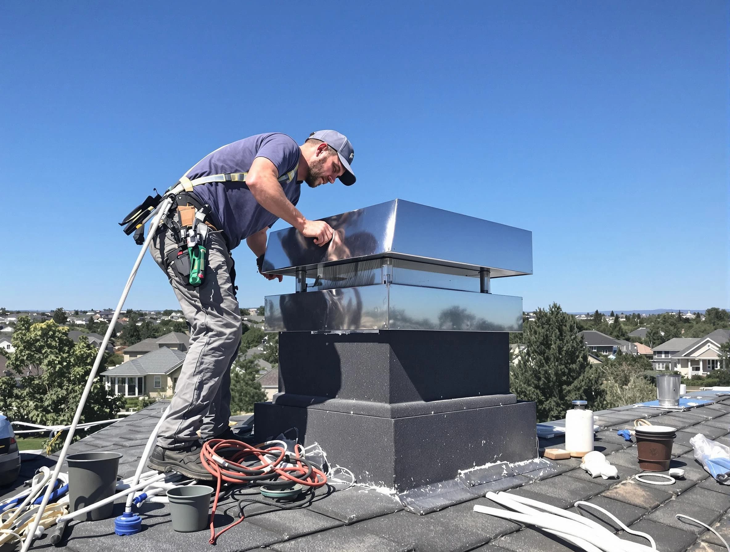 Chimney Cap Services service in Morrow, GA