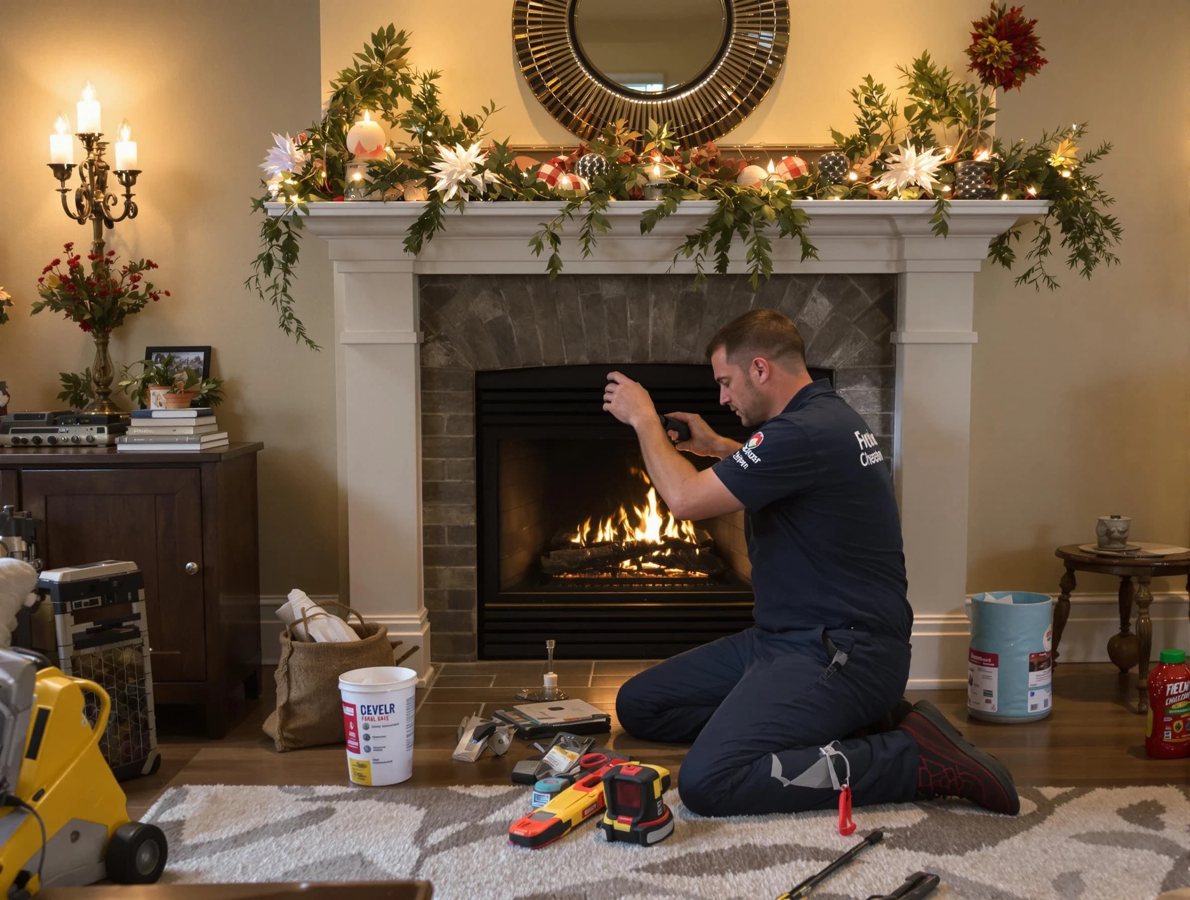 Morrow Chimney Sweep offering fireplace maintenance services in Morrow, GA